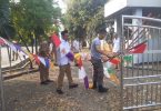 Rangka Memperingati HUT RI  Ke- 80. Kecamatan Pasar Kemis Lakukan Pemasangan Umbul-Umbul